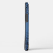 暗いシルエットの木ケースメイトiPhoneケース Case-Mate iPhoneケース (裏面 / 右)