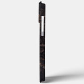 暗いスカルとフローラデザイン Case-Mate iPhoneケース (裏面 / 左)