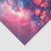 暗いスカルのネオングロー 薄葉紙 (詳細)