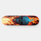暗いスカルの消火3 スケートボード (横)