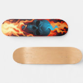 暗いスカルの消火3 スケートボード (横)