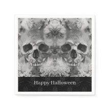 暗いスカルハローウィンパーティ