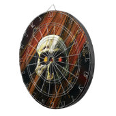 暗いスカル ダーツボード (正面右)