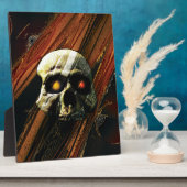 暗いスカル フォトプラーク (側面)