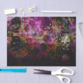 暗いスケルトン 薄葉紙 (クラフト)