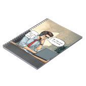 '暗いズーム'ノートブック ノートブック (左側)