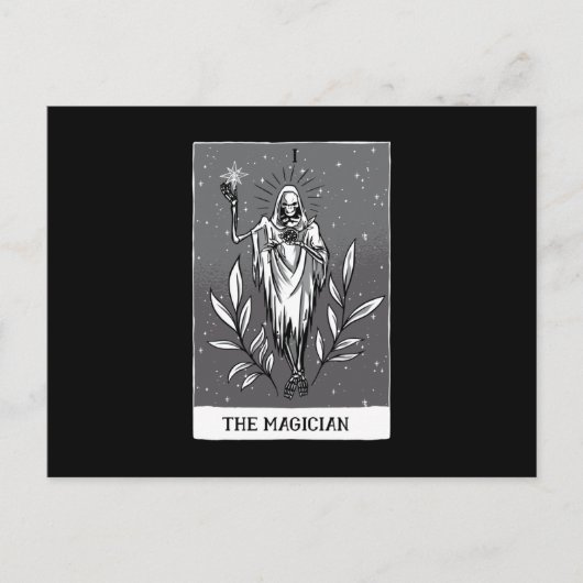 暗いタロットカード ポストカード (正面)