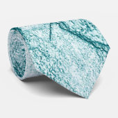 暗いターコイズマーブルルック ネクタイ (ロール)