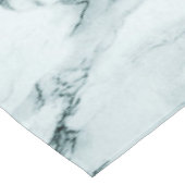 暗いターコイズ静脈大理石の外観 テーブルクロス (アングル)