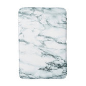 暗いターコイズ静脈大理石の外観 バスマット (正面縦)