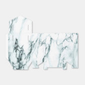 暗いターコイズ静脈大理石の外観 フェイバーボックス (折り畳みなし)