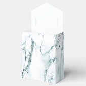 暗いターコイズ静脈大理石の外観 フェイバーボックス (オープン)