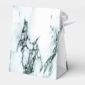 暗いターコイズ静脈大理石の外観 フェイバーボックス (裏面サイド)