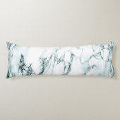 暗いターコイズ静脈大理石の外観 ボディピロー (正面)