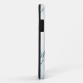 暗いターコイズ静脈大理石の外観 Case-Mate iPhoneケース (裏面/右)