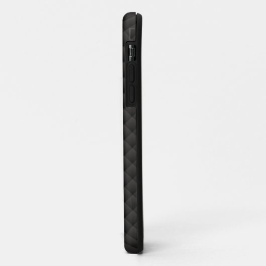 暗いダイヤモンドはモノグラムのiPhone 5の場合を模造します Case-Mate iPhoneケース (裏面/左)