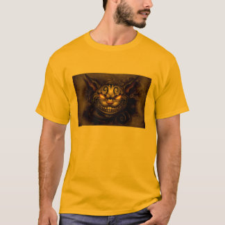 暗いチェシャー猫のTシャツ Tシャツ