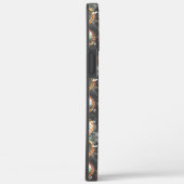 暗いテクスチャの色付き円 Case-Mate iPhoneケース (裏面 / 右)