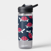 暗いテーマカメ ウォーターボトル (左面)