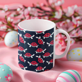 暗いテーマカメ コーヒーマグカップ