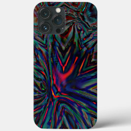 暗いデジタル錆び素朴なエンボスストロークth iPhone 13 pro maxケース