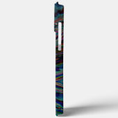 暗いデジタル錆び素朴なエンボスストロークth Case-Mate iPhoneケース (裏面 / 左)