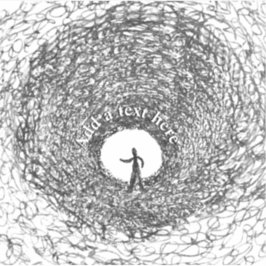 暗いトンネルの素描 シール