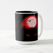 暗いナイトウォッチャー ツートーンマグカップ (正面右)