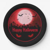 暗いナイトウォッチャー ペーパープレート (正面)