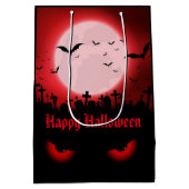 暗いナイトウォッチャー ミディアムペーパーバッグ (裏面)