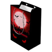 暗いナイトウォッチャー ミディアムペーパーバッグ (裏面アングル)