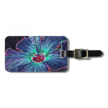 暗いハイビスカス