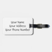 暗いハイビスカス ラゲッジタグ (裏面横)