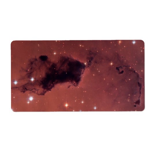 暗いバラの影の塵の雲 ラベル (正面)