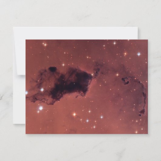 暗いバラの影の塵の雲 招待状 (正面)