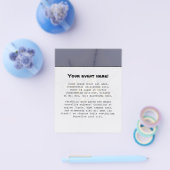 暗いバラ- Mandelbrot Fractal チラシ (シングル)