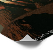 暗いパスから光 ポスター (角)