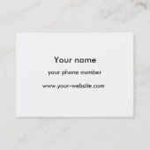 暗いピンクのバラは名刺感謝していしています 名刺 (裏面)