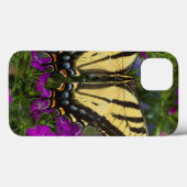 暗いピンクの花の提督の蝶 Case-Mate iPhoneケース (裏面 (横))