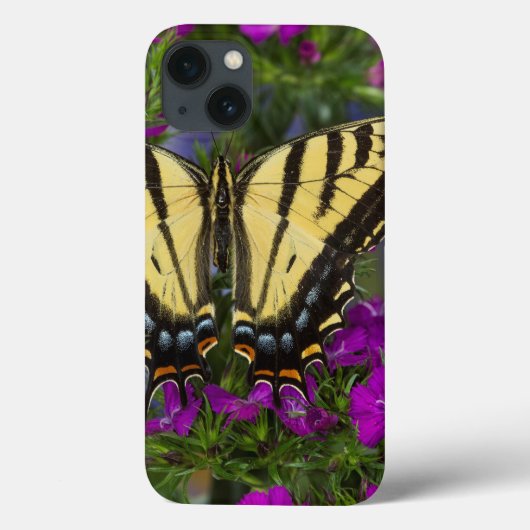 暗いピンクの花の提督の蝶 Case-Mate iPhoneケース (裏面)