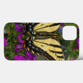 暗いピンクの花の提督の蝶 Case-Mate iPhoneケース (裏面 (横))