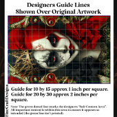 暗いファンタジーゴシック様式クイーンアートDA4Lデクページ 薄葉紙