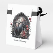 暗いファンタジー城の窓ゴシック結婚ズ フェイバーボックス (裏面サイド)