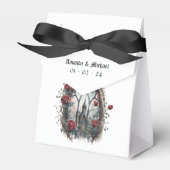 暗いファンタジー城の窓ゴシック結婚ズ フェイバーボックス (正面サイド)