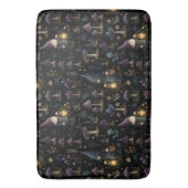 暗いファンタジー格言とキノコ型 バスマット (正面縦)