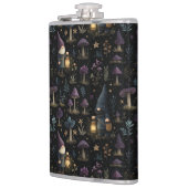 暗いファンタジー格言とキノコ型 フラスク (左)