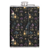 暗いファンタジー格言とキノコ型 フラスク (裏面)