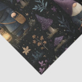 暗いファンタジー格言とキノコ型 薄葉紙 (詳細)