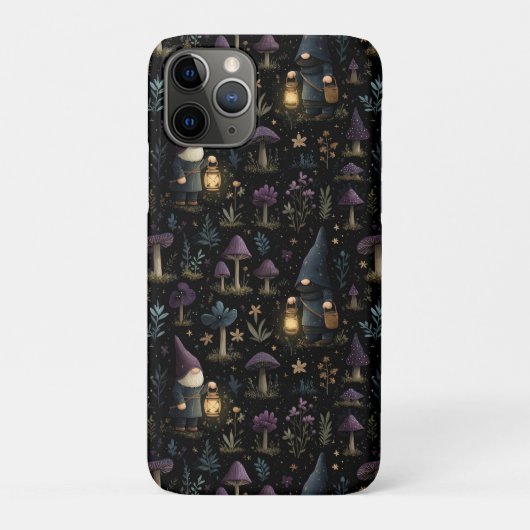 暗いファンタジー格言とキノコ型 Case-Mate iPhoneケース (裏)