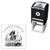 暗いファンタジー魔術師Ex Libris Libraryブック セルフインキングスタンプ (インサイチュ)